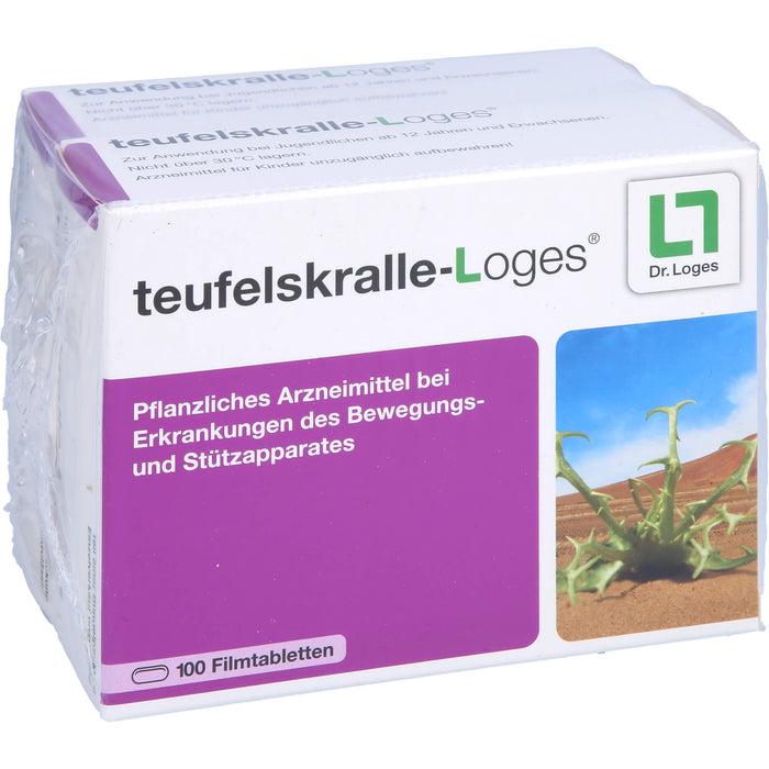 teufelskralle-Loges Tabletten bei Erkrankungen des Bewegungs- und Stützapparates, 200 St. Tabletten