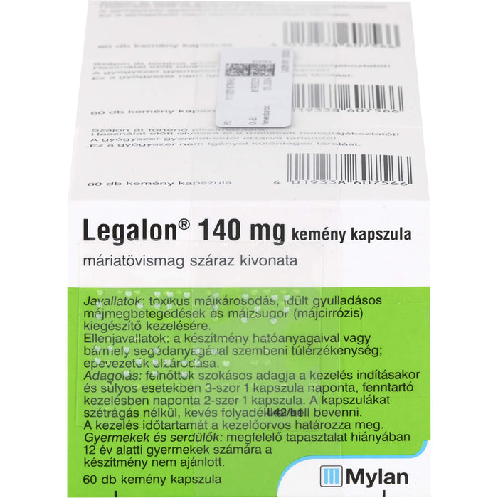 Legalon 140 mg Hartkapseln bei Lebererkrankungen, 180 pc Capsules