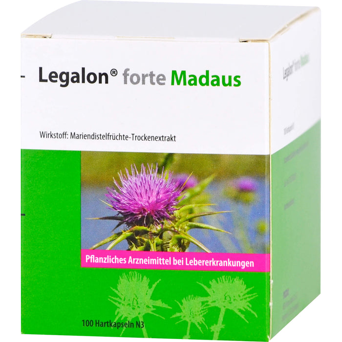 Legalon forte Madaus, Hartkapseln, 100 pcs. Capsules