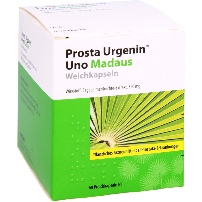 Prosta Urgenin Uno Madaus Weichkapseln, 60 pcs. Capsules