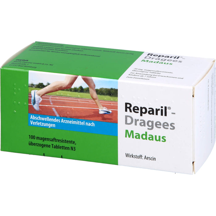 Reparil-Dragees Madaus 20 mg, magensaftresistente, überzogene Tablette, 100 pcs. Tablets