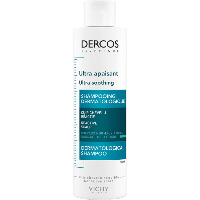 VICHY Dercos Ultra-Sensitiv Shampoo normales bis fettiges Haar, 200 ml Shampoo