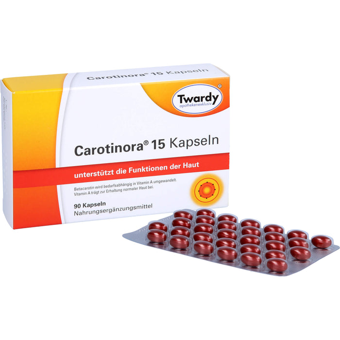 Twardy Carotinora 15 Kapseln, 90 pc Capsules