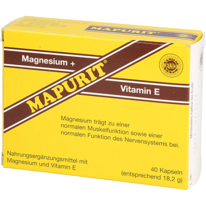 MAPURIT Kapseln, 40 pcs. Capsules