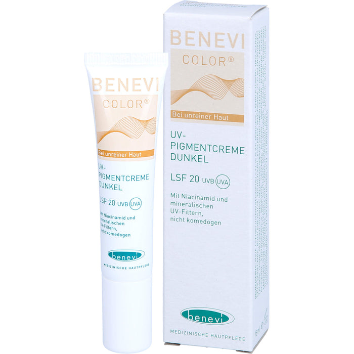 Benevi Color UV-Pigmentcreme dunkel, 15 ml Creme