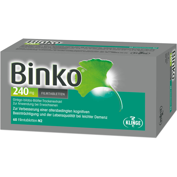 Binko 240 mg Filmtabletten, 60 pcs. Tablets