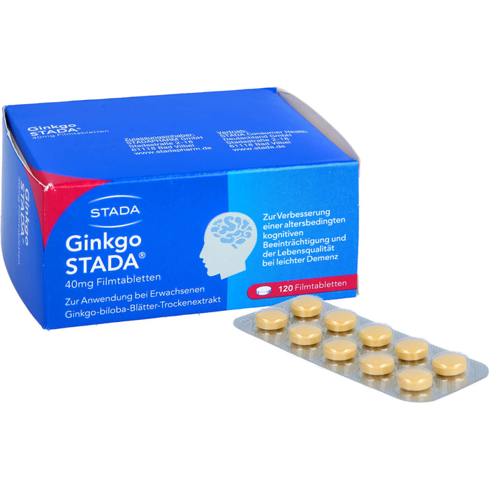 Ginkgo STADA 40 mg Filmtabletten, 120 St FTA