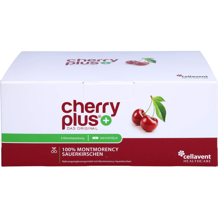 cherry plus 100 % Montmorency Sauerkirschen Kapseln, 360 pcs. Capsules