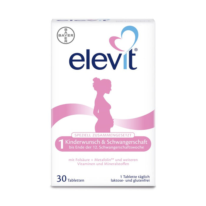 elevit 1 Kinderwunsch & Schwangerschaft Tabletten, 30 pc Tablettes