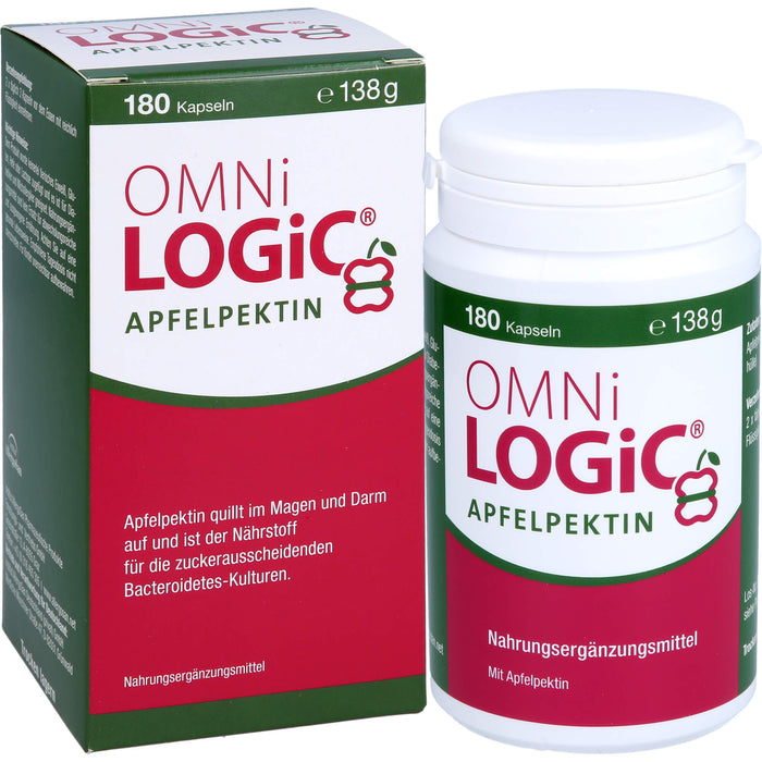 OMNi-LOGiC Apfelpektin Kapseln, 180 pcs. Capsules