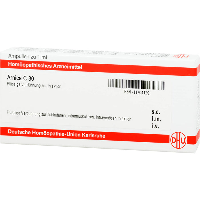 DHU Arnica C30 Ampullen, 8 St. Ampullen