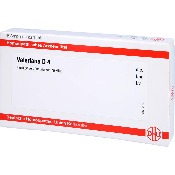 Valeriana D4 DHU Ampullen, 8X1 ml AMP