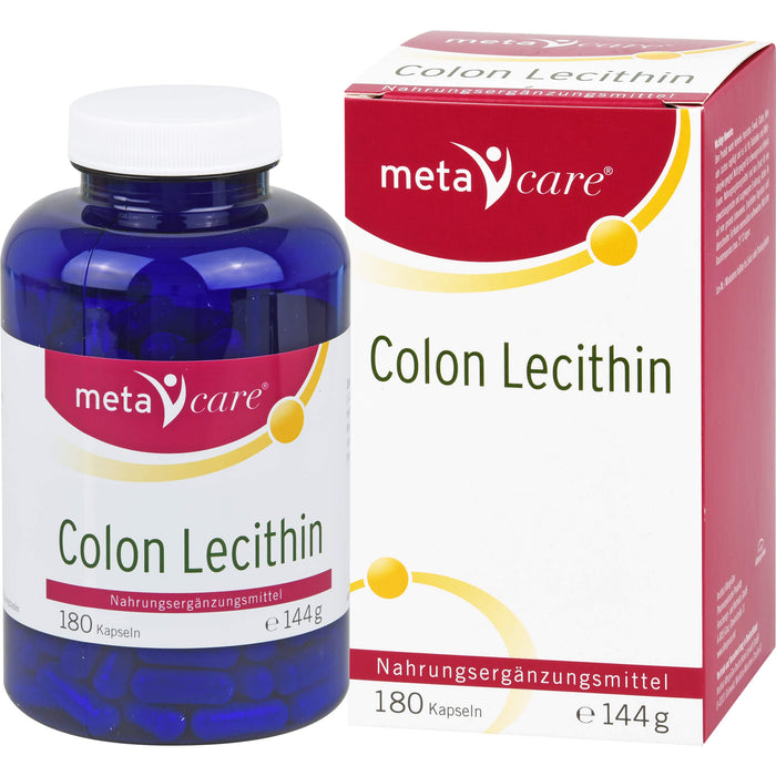 metacare Colon Lecithin Kapseln, 180 pc Capsules