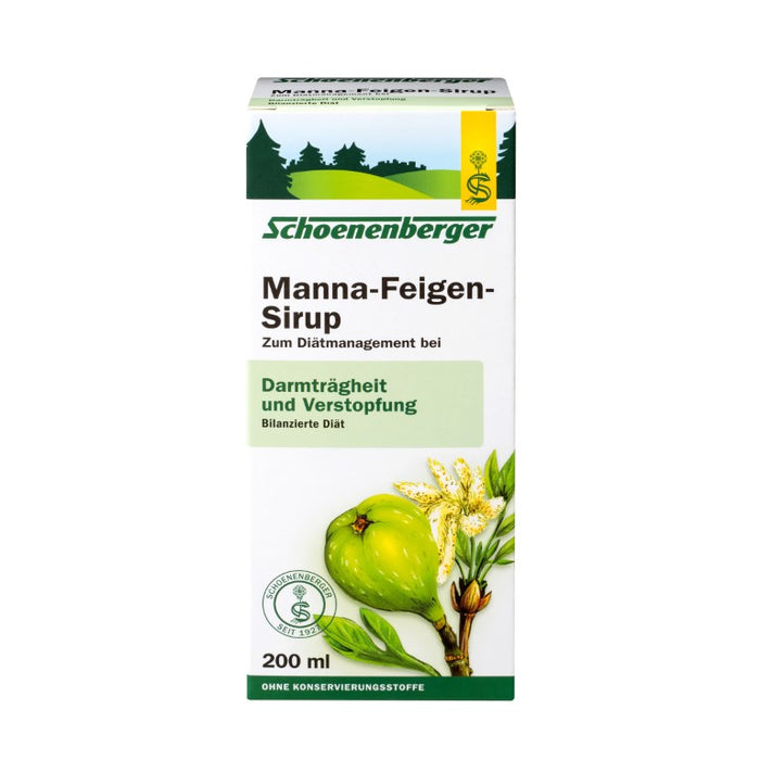 Schoenenberger Manna-Feigen-Sirup, 200 ml Lösung