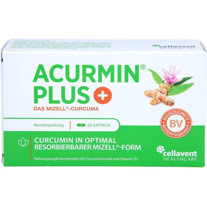 ARCUMIN PLUS+ Das Mizell-Curcuma Kapseln, 60 pcs. Capsules