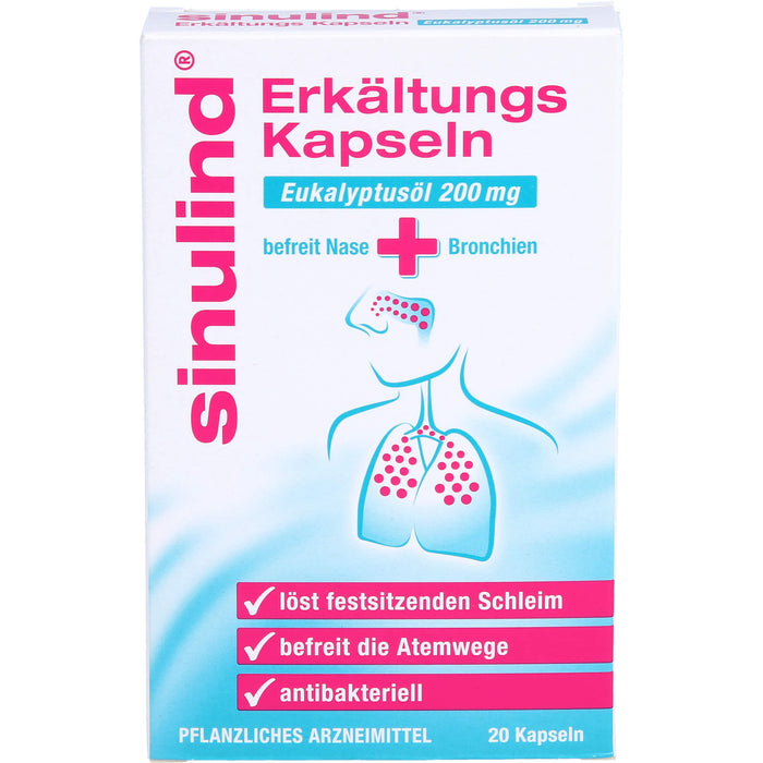 sinulind Erkältungs Kapseln, 20 pc Capsules