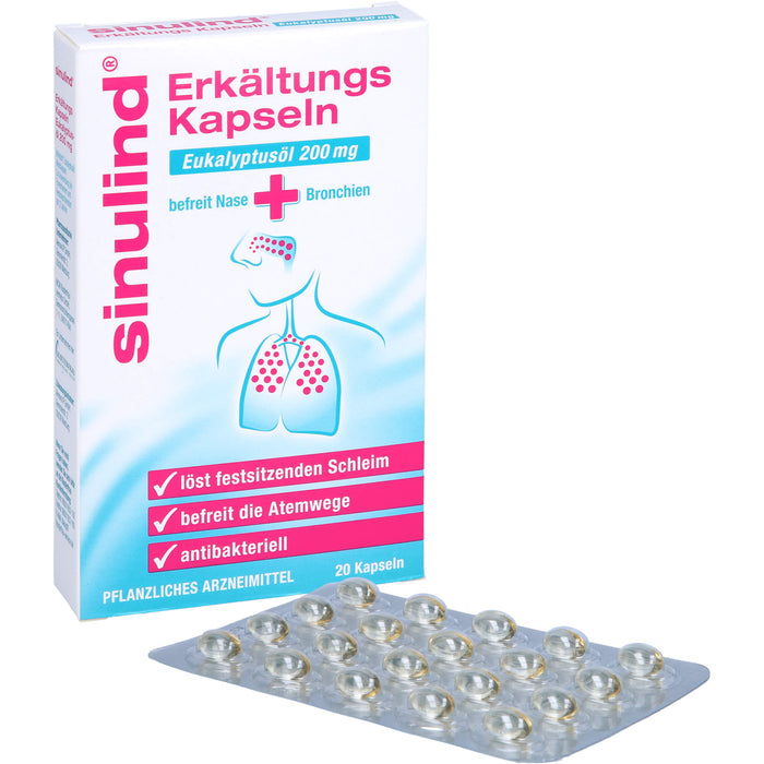 sinulind Erkältungs Kapseln, 20 pcs. Capsules