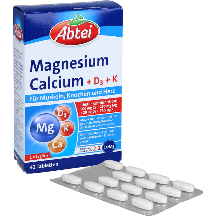 ABTEI Magnesium Calcium+D+K, 42 St TAB
