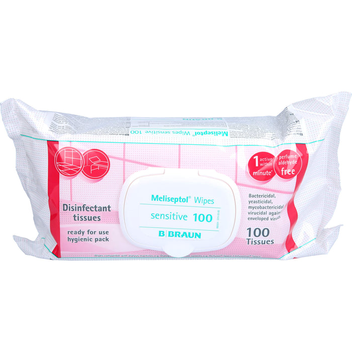 Meliseptol Wipes sensitive 100, 100 St TUE