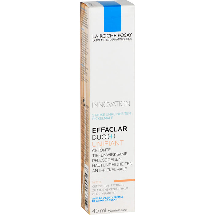 LA ROCHE-POSAY Innovation Effaclar Duo(+) Getönte Pflege, 40 ml Cream