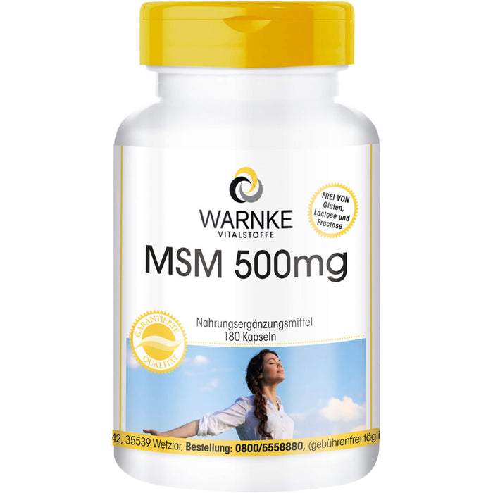 MSM 500mg, 180 St KAP