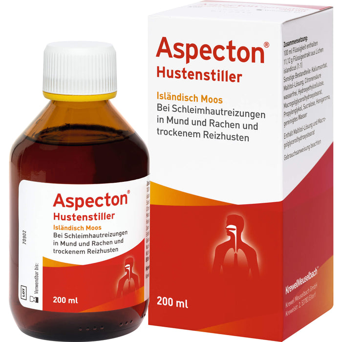 Aspecton Hustenstiller Lösung, 200 ml Solution