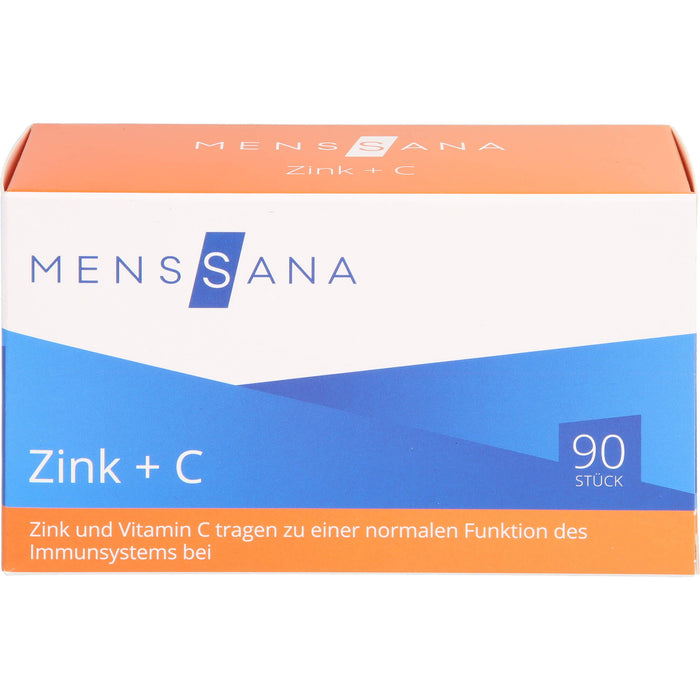 MensSana Zink + C Lutschtabletten, 90 pcs. Tablets