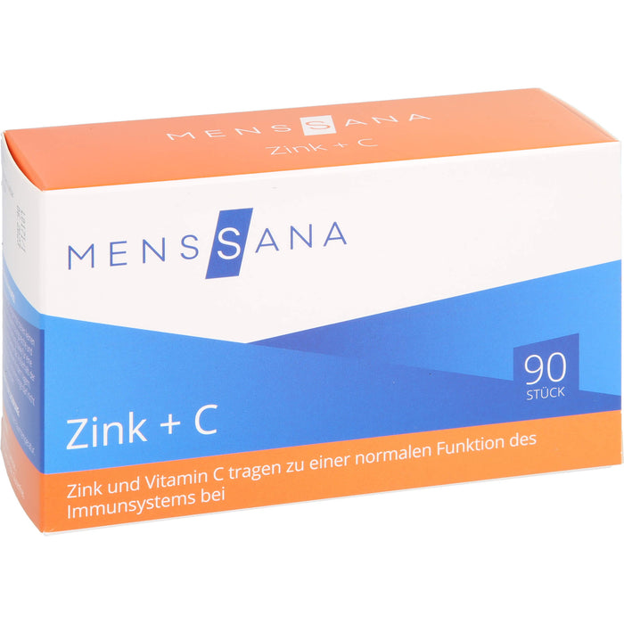 MensSana Zink + C Lutschtabletten, 90 pcs. Tablets