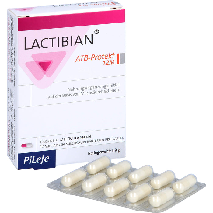 LACTIBIAN ATB-Protekt 12M, 10 St. Kapseln