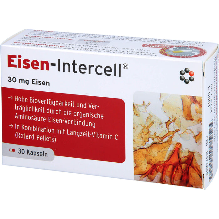 Eisen-Intercell Kapseln, 30 St. Kapseln