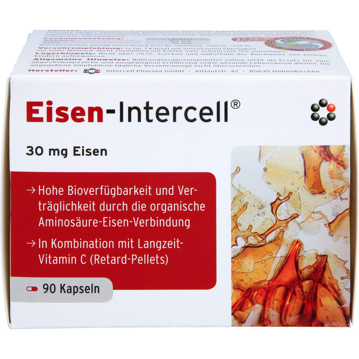 Eisen-Intercell 30 mg Kapseln, 90 pcs. Capsules