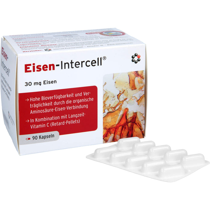 Eisen-Intercell 30 mg Kapseln, 90 St. Kapseln