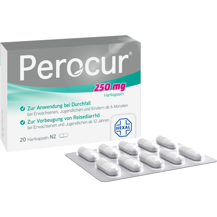 Perocur 250 mg Hartkapseln, 20 pc Capsules