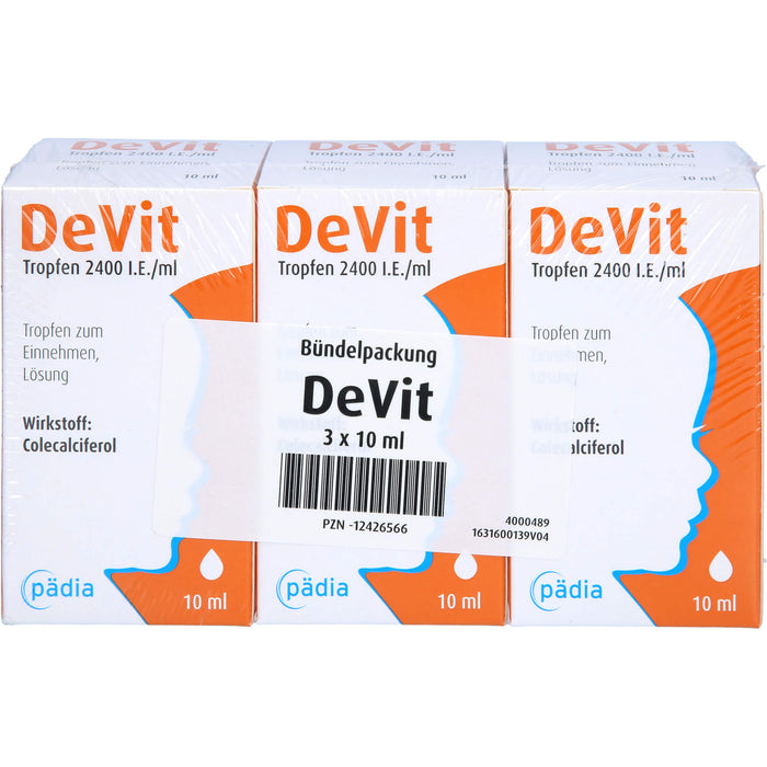 DeVit Tropfen 2400 I.E./ml, 30 ml Solution