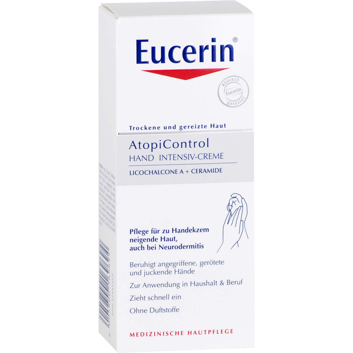 Eucerin AtopiControl Hand Intensiv-Creme, 75 ml Crème