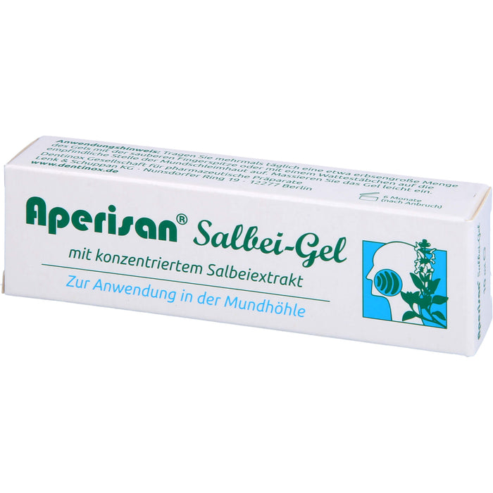 Aperisan Salbei Gel für sensibles und gereiztes Zahnfleisch, 10 ml Gel