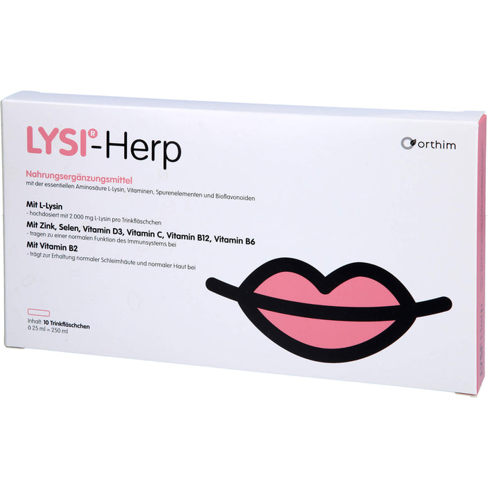 LYSI-Herp Trinkfläschchen, 10 pc Ampoules