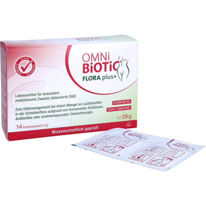 OMNi-BiOTiC Flora plus+ Portionsbeutel, 14 St. Beutel