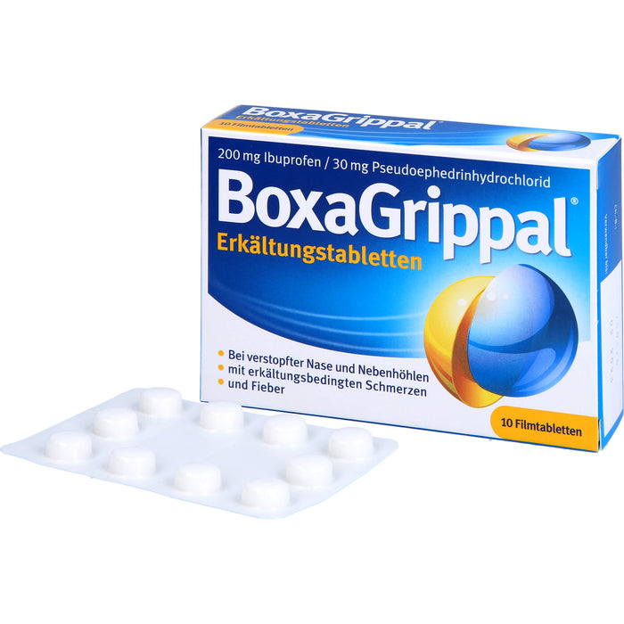 BoxaGrippal Tabletten, 10 pc Tablettes