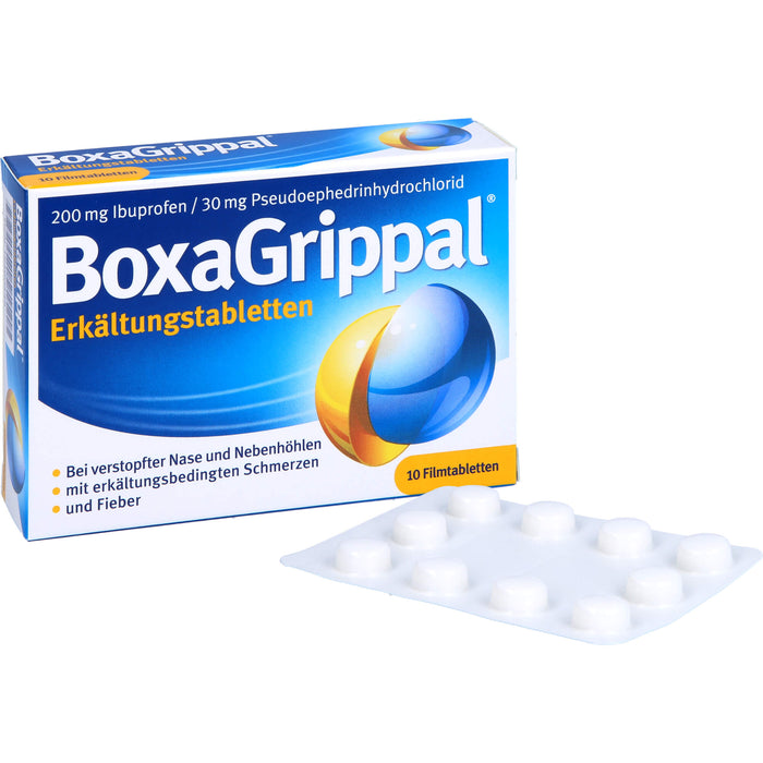 BoxaGrippal Tabletten, 10 St. Tabletten