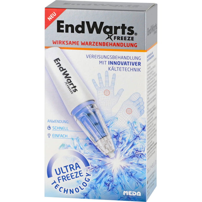EndWarts Freeze Spray zur Warzenbehandlung, 1 pc Plume