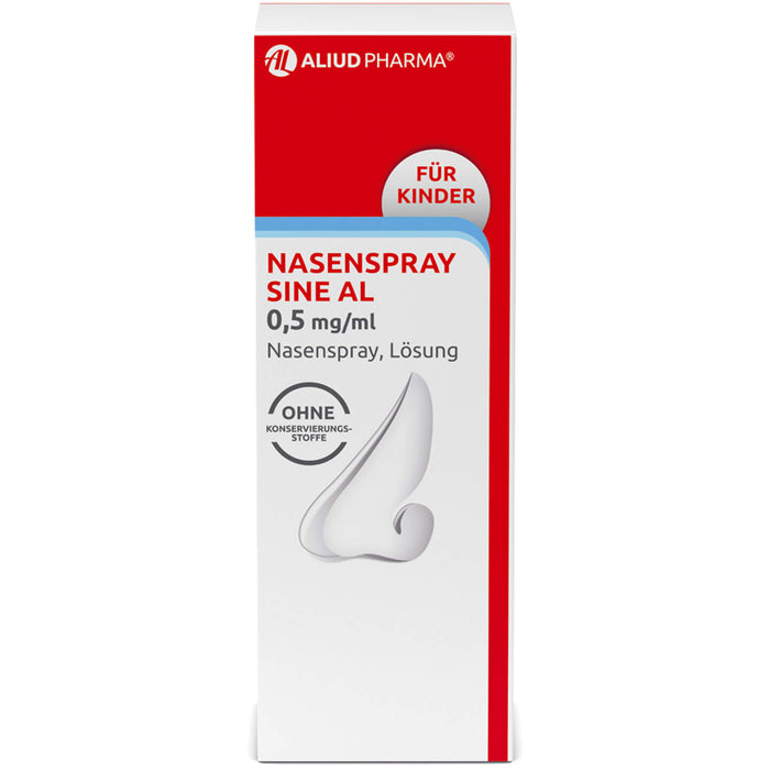 Nasenspray Sine AL 0,5 mg/ml für Kinder, 10 ml Solution