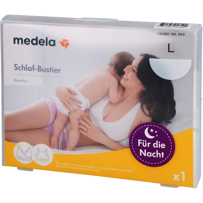 Medela Schlaf Bustier L weiß, 1 St