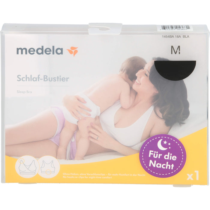 Medela Schlaf Bustier M schwarz, 1 St