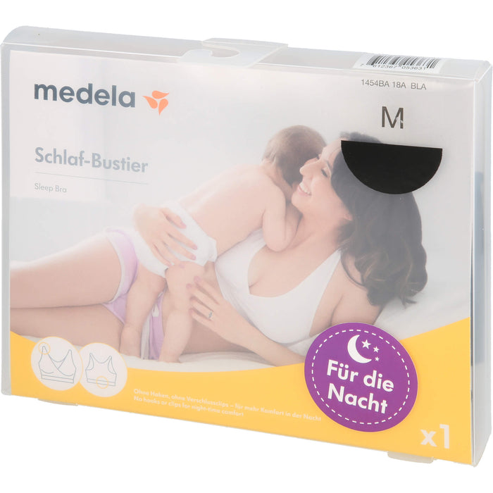 Medela Schlaf Bustier M schwarz, 1 St