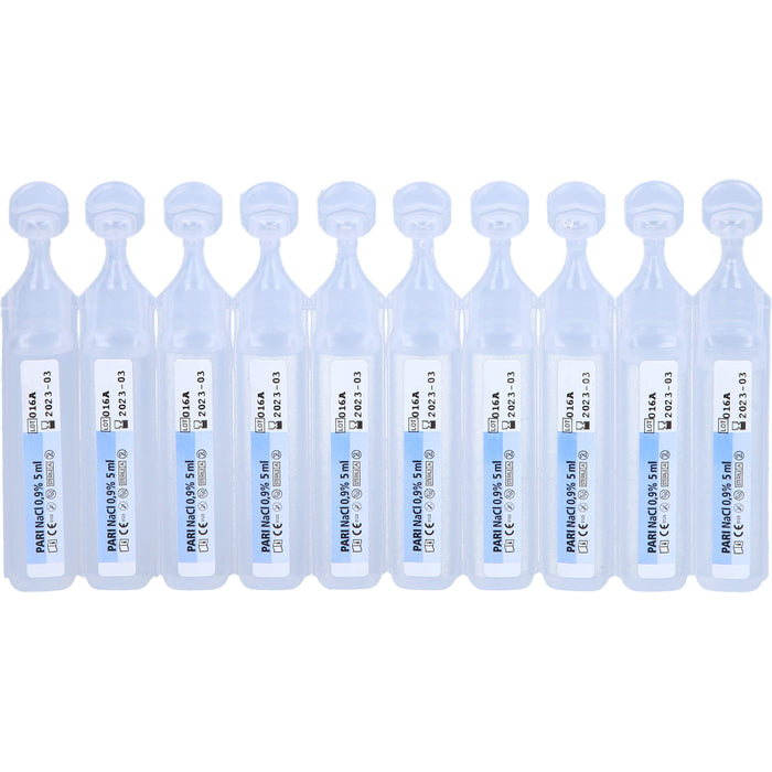 PARI NaCI Inhalationslösung zur Befeuchtung der Atemwege, 20 pcs. Ampoules