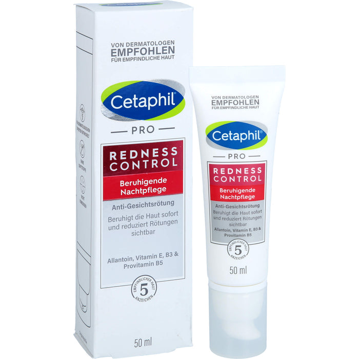 Cetaphil Pro RednessControl beruhigende Nachtpflege, 50 ml Crème