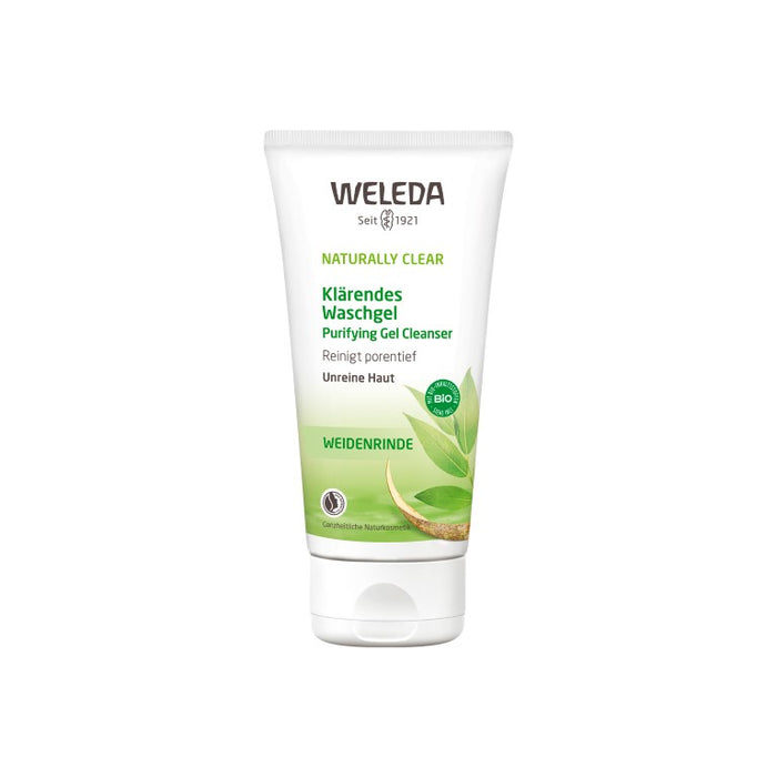 WELEDA naturally clear Klärendes Waschgel, reinigt porentief, 100 ml Gel