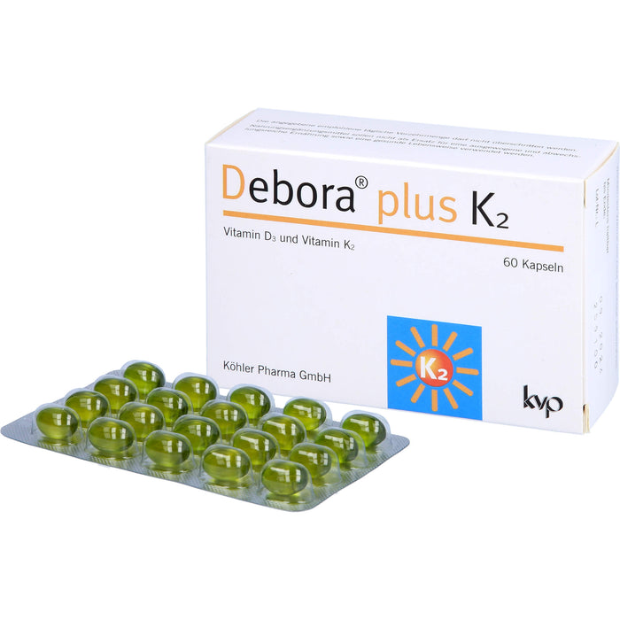 Debora plus K2 , 60 pcs. Capsules