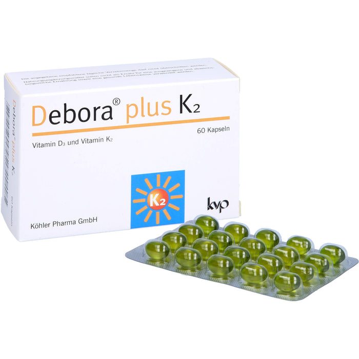 Debora plus K2 , 60 pcs. Capsules